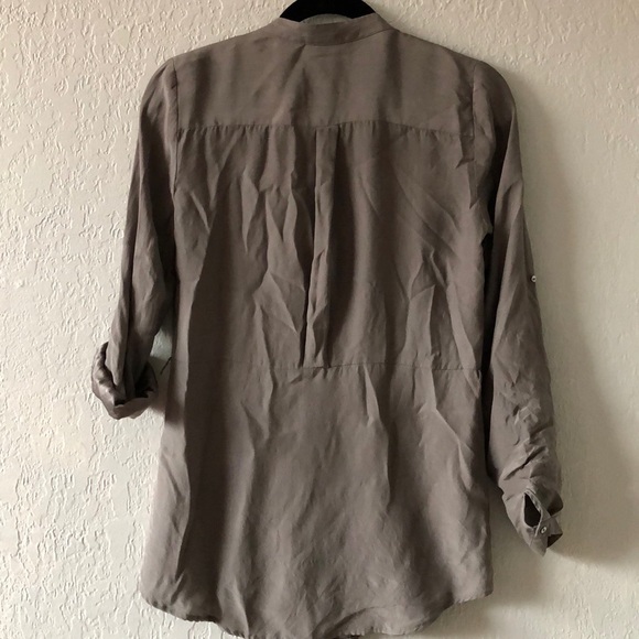 Grey long sleeve blouse - Picture 3 of 3